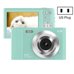 Câmara Digital DC302 2,88 polegadas 44MP Zoom 16X 2.7K Full HD Câmara Cartão para Crianças, Ficha US, DC302, Ficha US
