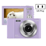 Câmara Digital DC302 2,88 polegadas 44MP Zoom 16X 2.7K Full HD Câmara Cartão para Crianças, Ficha US, DC302, Ficha US