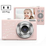 Câmara Digital DC402 de 44MP, Zoom 16X, 2.4 polegadas, 1080P Full HD, Câmara para Crianças com Cartão, Plugue EUA