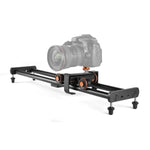 YELANGU L4X-BE YLG1817A Trilho Deslizante de Liga de Alumínio de 60cm + Carrinho de Rolamento com Polia de Vídeo de 3 Rodas para Câmaras SLR / Câmaras de Vídeo, Trilho de 60cm L4X-BE + Carrinho