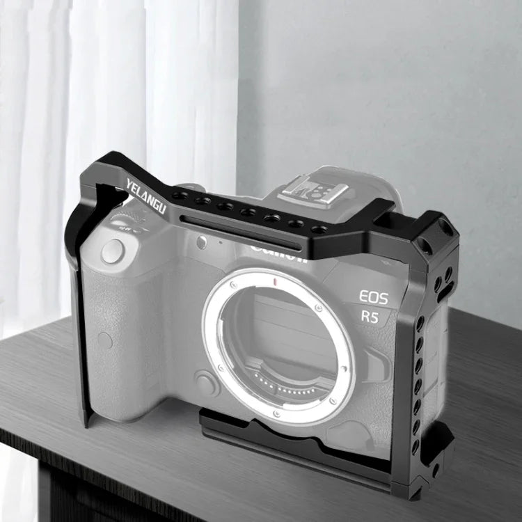 YELANGU C22-A YLG0334B-A Gaiola Estabilizadora para Câmara de Vídeo Canon EOS R5/R6/R, YLG0334B-A