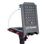YELANGU S300 Rig Multifuncional 4 em 1 + Rig de Ombro Duplo Manual + Monopé + Estabilizador para Câmaras / Câmaras SLR, Intervalo de Altura: 63cm-170cm, YELANGU S300