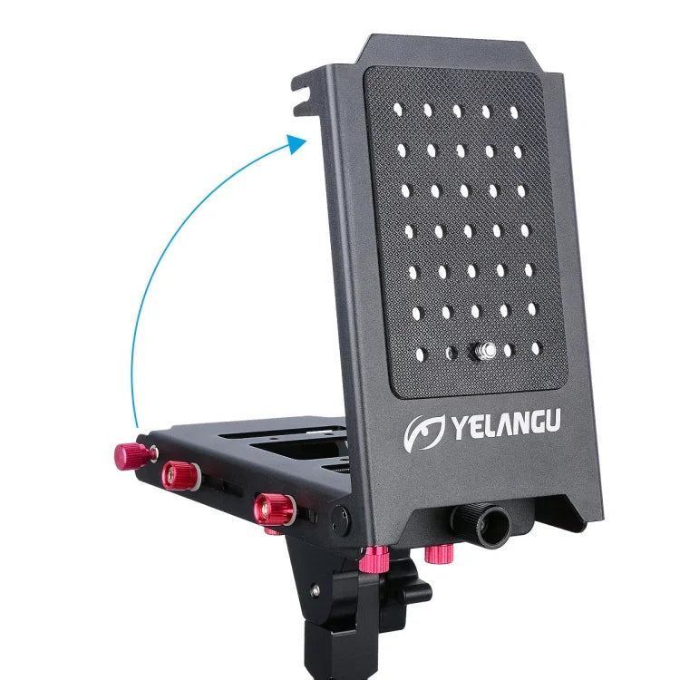 YELANGU S300 Rig Multifuncional 4 em 1 + Rig de Ombro Duplo Manual + Monopé + Estabilizador para Câmaras / Câmaras SLR, Intervalo de Altura: 63cm-170cm, YELANGU S300