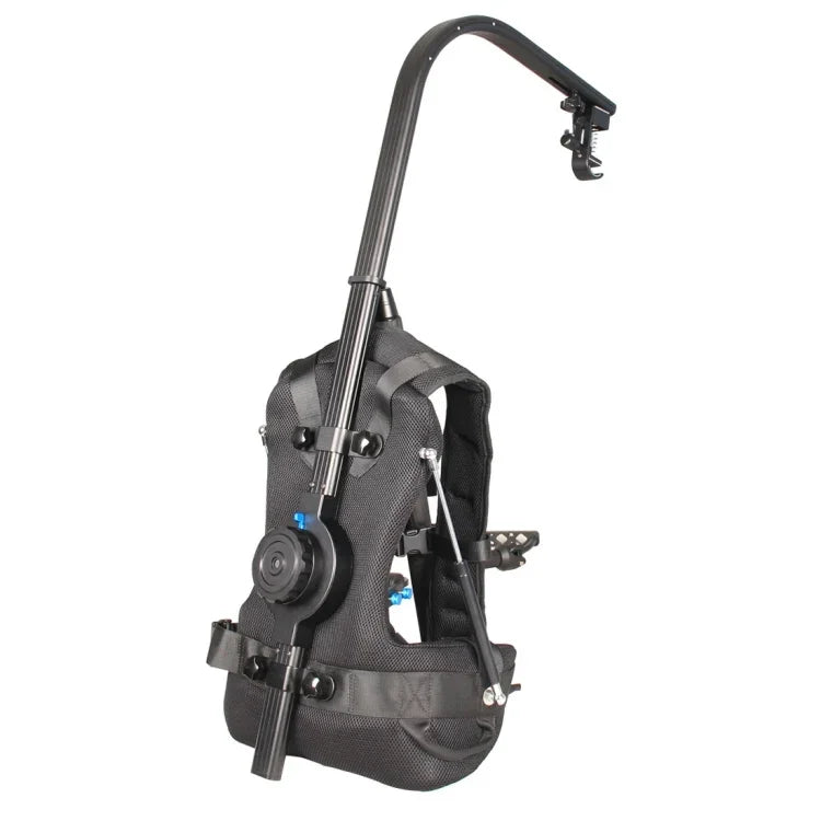 Sistema de Suporte para Câmara com Colete Estabilizador YELANGU YLG0107G2 para Câmaras DSLR e DV, Carga: 3-18kg, Carga: 3-18kg