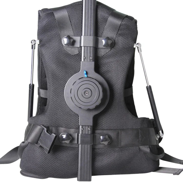 Sistema de Suporte para Câmara com Colete Estabilizador YELANGU YLG0107G2 para Câmaras DSLR e DV, Carga: 3-18kg, Carga: 3-18kg