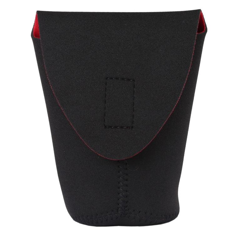 Bolsa de Armazenamento para Lentes de Câmara SLR em Neoprene Espesso e Anti-Choque com Dedução Adesiva, Diâmetro: 90mm, Altura: 130mm, Diâmetro: 90mm, Altura: 130mm