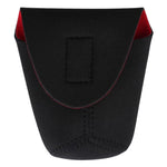 Bolsa de Armazenamento para Lentes de Câmara SLR em Neoprene Espesso e Amortecedor com Dedução Adesiva, Diâmetro: 65mm, Altura: 100mm, Diâmetro: 65mm, Altura: 100mm