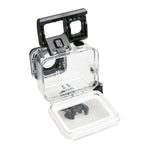 Para GoPro HERO6 /5 Ecrã Tátil Caixa Protetora Subaquática 45m com Fecho Montagem Básica & Parafuso, Sem Necessidade de Remover a Lente, Subaquática 45m