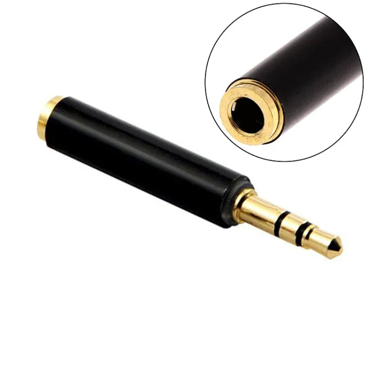5 Peças Adaptador de Microfone de Áudio 3,5mm 4 Pólos Fêmea para 3 Pólos Macho, Adaptador de 4 Pólos para 3 Pólos