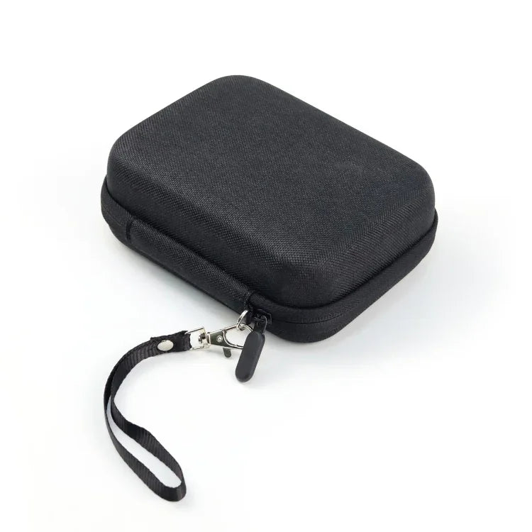 Estojo Rígido para Armazenamento para FUJIFILM Instax mini EVO, Padrão de Tecido Preto, Padrão de Tecido Cinzento