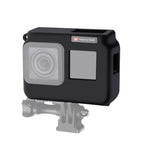 Para Insta360 One R 4K com Estrutura Capa Protetora de Silicone Amortecedora com Tampa para Lente, Estojo 4K + Tampa para Lente