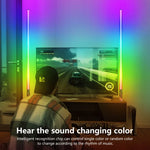 Luz de Preenchimento LED RGB Colorida Atmosférica com Ritmo LUXCeO Mood1 85cm para Vídeo e Fotografia Portátil, Sem Tripé, 85cm