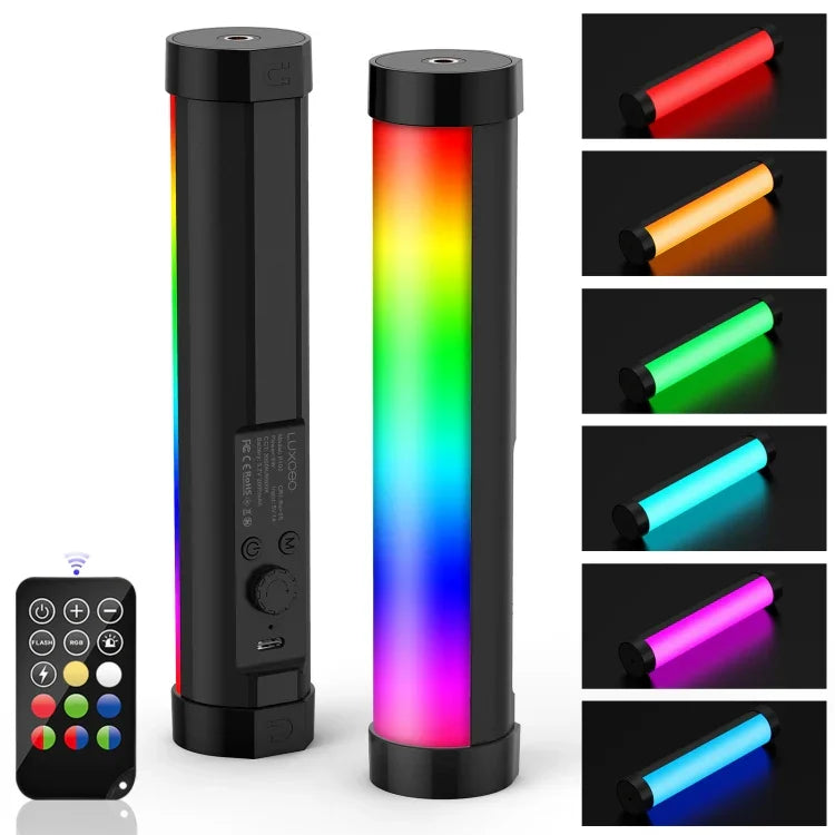LUXCeO P100 Bastão de Luz RGB para Foto e Vídeo com Controlo Remoto, P100