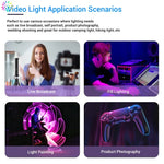 LUXCeO P100 Bastão de Luz RGB para Foto e Vídeo com Controlo Remoto, P100