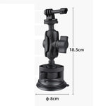 Suporte de Montagem com Ventosa Única com Adaptador para Tripé & Corda de Aço & Fecho de Segurança, Ventosa Única