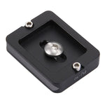 Fittest PU-50 Placa de Libertação Rápida Universal em Liga de Alumínio com Almofada de Borracha, PU-50