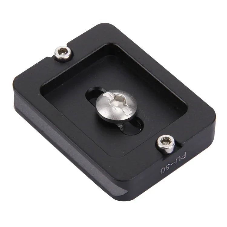 Fittest PU-50 Placa de Libertação Rápida Universal em Liga de Alumínio com Almofada de Borracha, PU-50