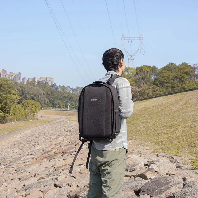 Mochila Fotográfica Multifuncional CADeN para Câmara SLR com Bolsa para Objetivas