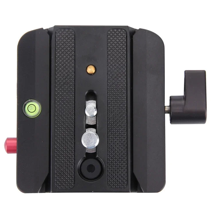 Adaptador de Fixação Rápida em Liga de Alumínio FC-501 com Placa Deslizante para Tripé Manfrotto 577, FC-501