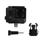 Para GoPro HERO4 ABS Estojo Protetor Esqueleto com Fecho Montagem Básica & Parafuso Guia, HERO4