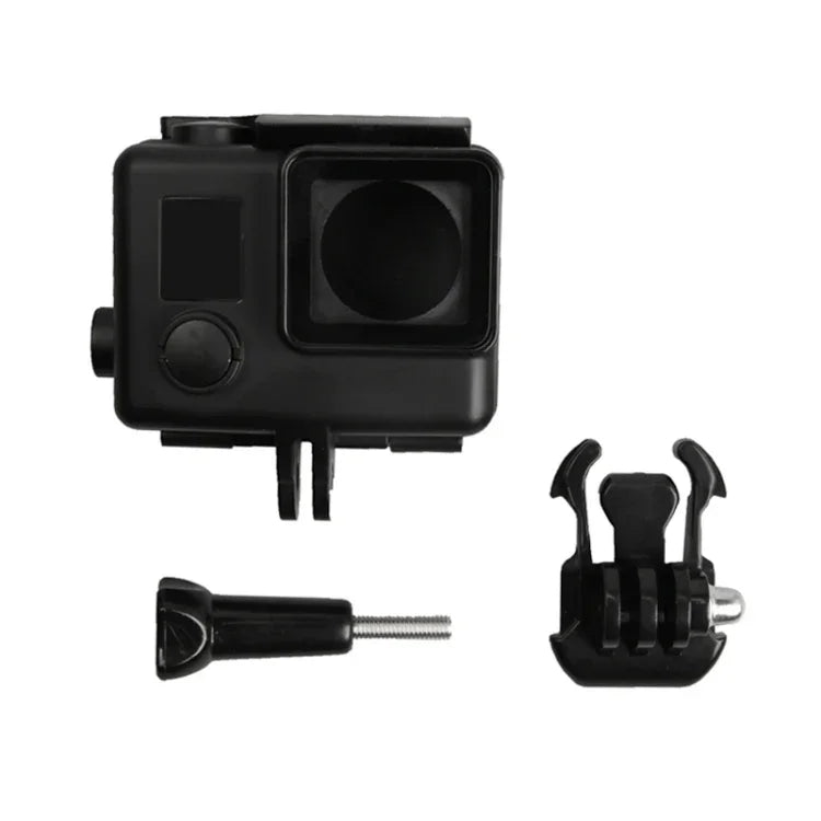 Para GoPro HERO4 ABS Estojo Protetor Esqueleto com Fecho Montagem Básica & Parafuso Guia, HERO4