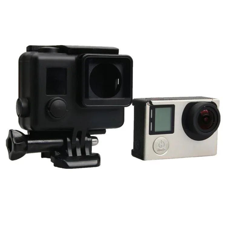 Para GoPro HERO4 ABS Estojo Protetor Esqueleto com Fecho Montagem Básica & Parafuso Guia, HERO4