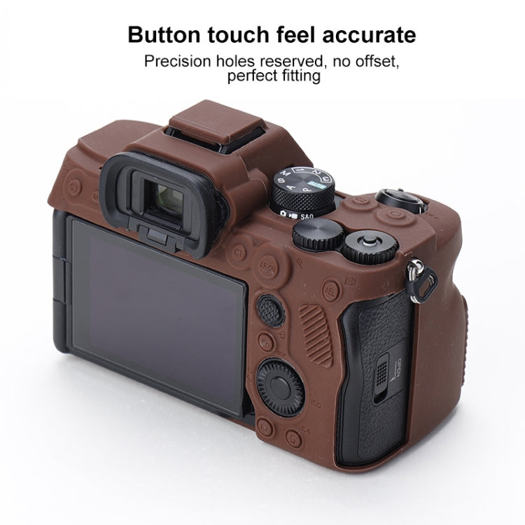Capa Protetora de Silicone Macio para Sony A7 IV, Para Sony A7 IV