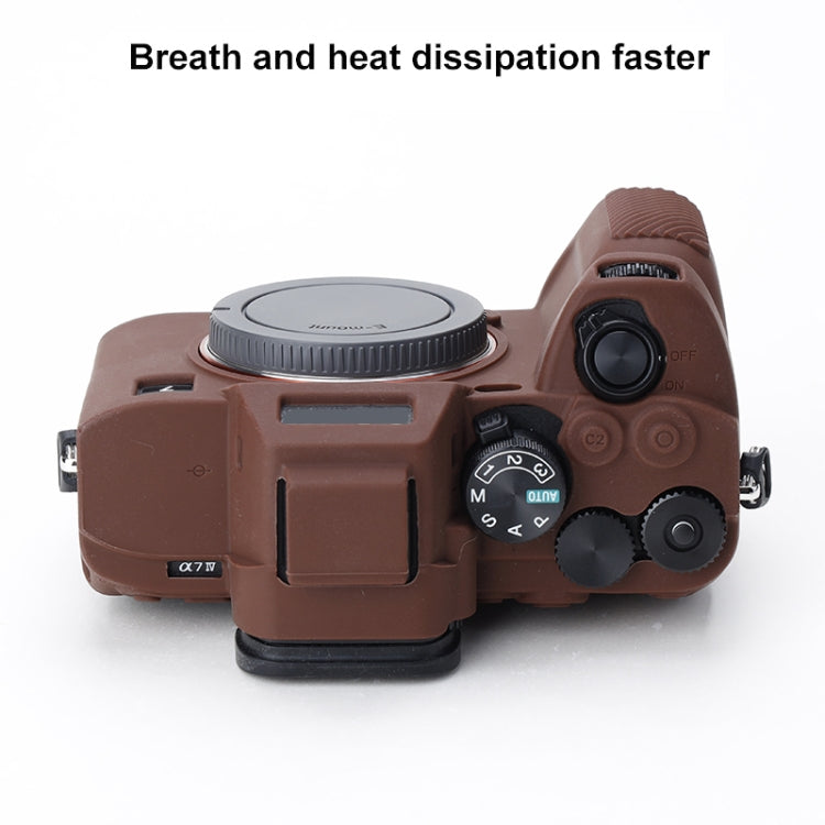 Capa Protetora de Silicone Macio para Sony A7 IV, Para Sony A7 IV