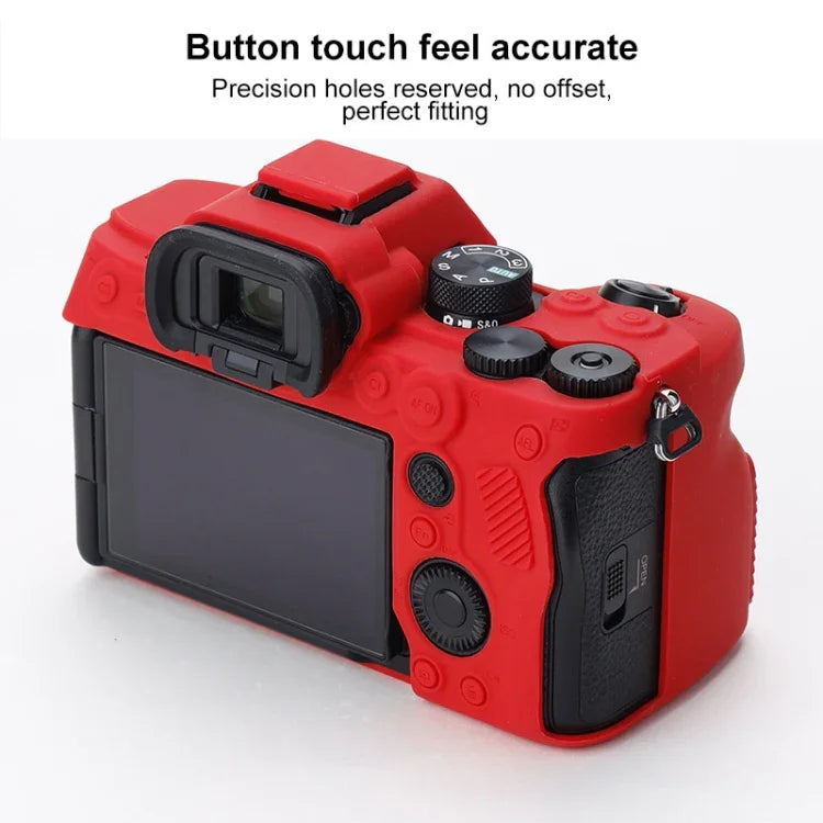Capa Protetora de Silicone Macio para Sony A7 IV, Para Sony A7 IV