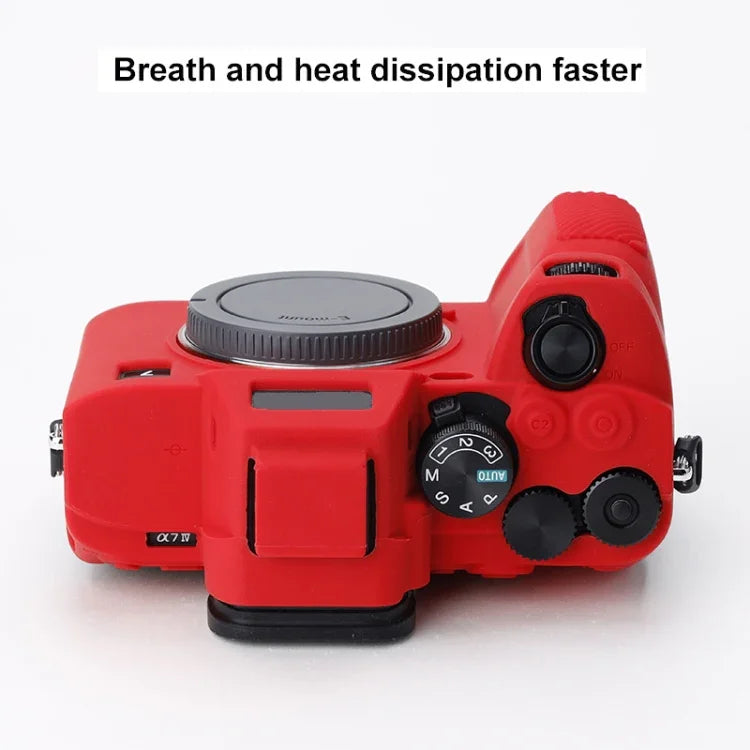 Capa Protetora de Silicone Macio para Sony A7 IV, Para Sony A7 IV