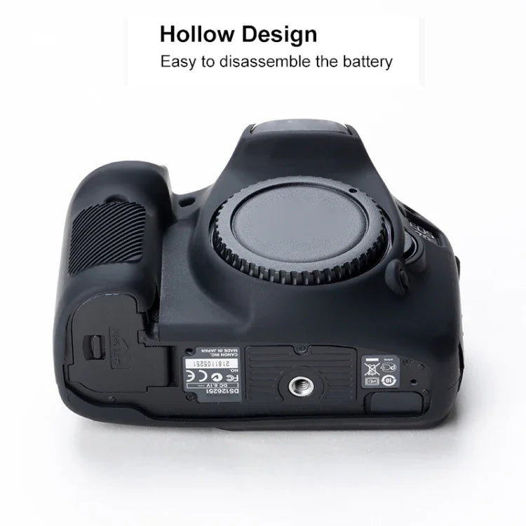 Capa Protetora de Silicone Macio para Canon EOS 7D, Para Canon EOS 7D