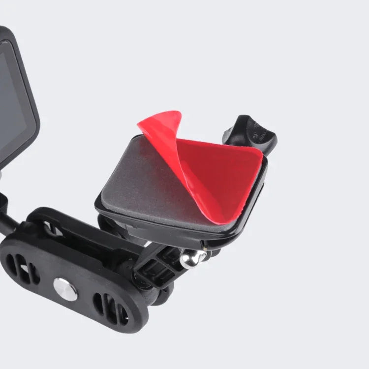 Suporte Adaptador de Montagem para Capacete de Motocicleta Braço Mágico Pivot 360