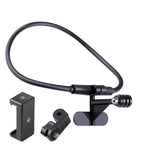 Suporte de Pescoço para Telemóvel e Câmara, Usável e Sem Mãos, Versão Estendida, Suporte de Pescoço C com Presilha para Telemóvel