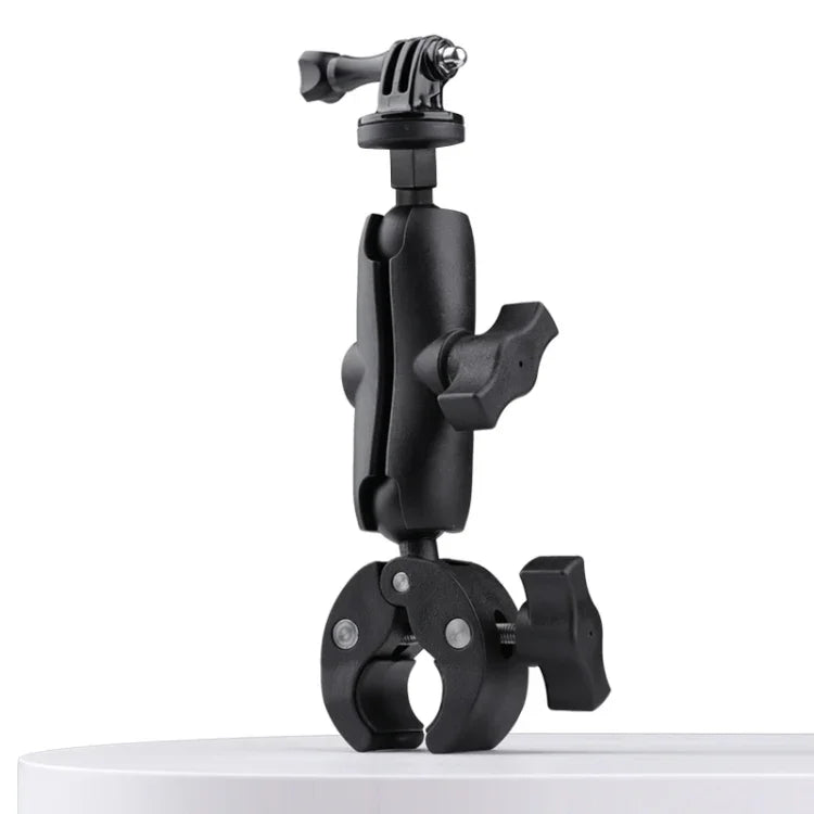 Suporte Ajustável para Câmara de Ação com Rotação 360 para Guiador de Bicicleta ou Motociclo, Versão Estendida