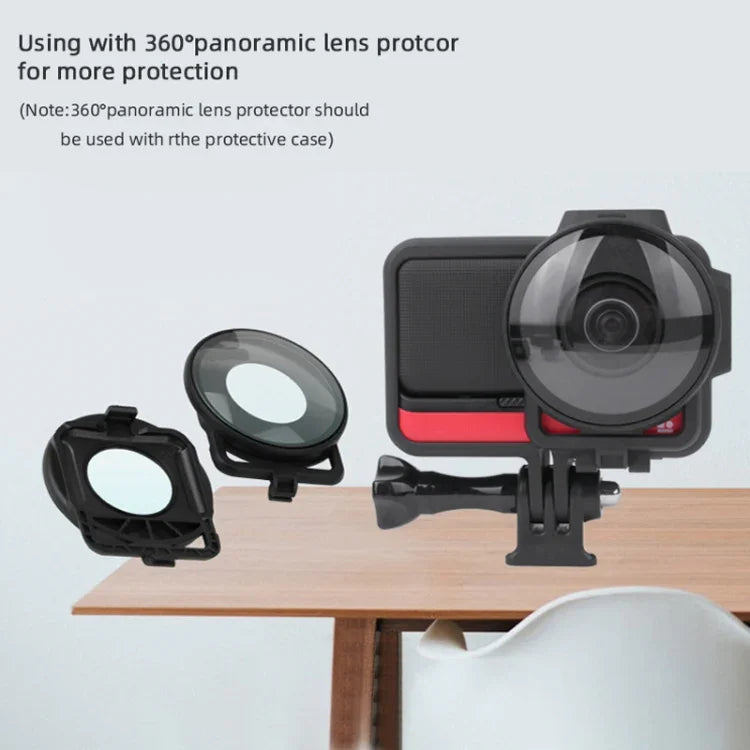 Proteção de Lente para Insta360 One RS Twin Edition, Proteção de Lente