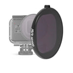 Filtro de Lente ND1000 com Corpo Redondo JSR para GoPro HERO8 Black, Lente ND1000