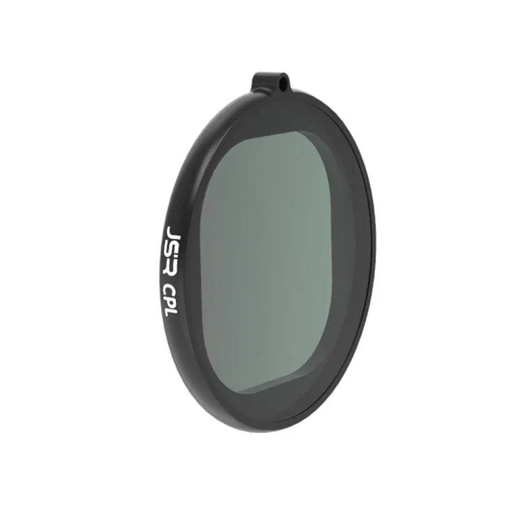 Filtro de Lente CPL com Corpo Redondo JSR para GoPro HERO8 Black, Lente CPL