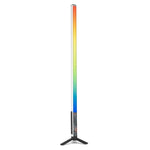 LUXCeO Mood1 85cm Bastão LED RGB Colorido para Atmosfera e Ritmo com Tripé, 85cm com Tripé