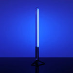 LUXCeO Mood1 Bastão LED RGB Colorido Atmosférico Ritmo 50cm Luz de Preenchimento para Vídeo e Foto com Tripé, 50cm com Tripé