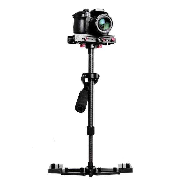 Estabilizador Profissional Steadicam Manual YELANGU YLG0107K 40-67cm em Alumínio de Aviação + Fibra de Carbono para Câmara DSLR DV