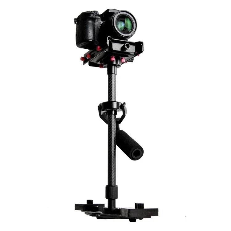 Estabilizador Profissional Steadicam Manual YELANGU YLG0107K 40-67cm em Alumínio de Aviação + Fibra de Carbono para Câmara DSLR DV