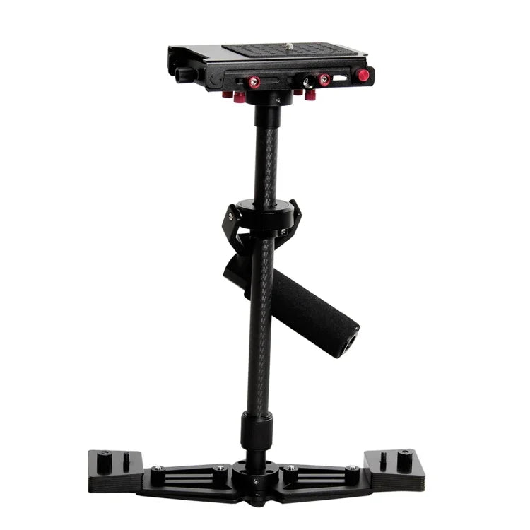 Estabilizador Profissional Steadicam Manual YELANGU YLG0107K 40-67cm em Alumínio de Aviação + Fibra de Carbono para Câmara DSLR DV