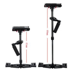 Estabilizador Profissional Steadicam Manual YELANGU YLG0107K 40-67cm em Alumínio de Aviação + Fibra de Carbono para Câmara DSLR DV