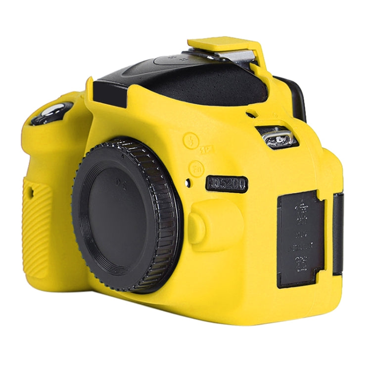 Capa Protetora de Silicone Macio para Nikon D5200, Para Nikon D5200
