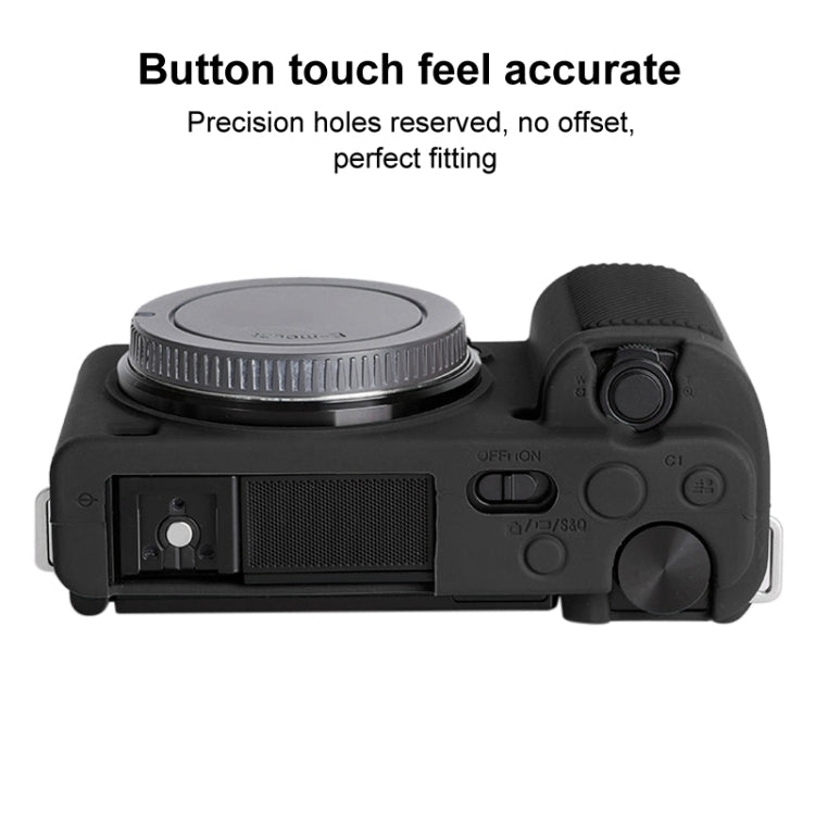 Capa Protetora de Silicone Macio para Sony ZV-E10, Para Sony ZV-E10