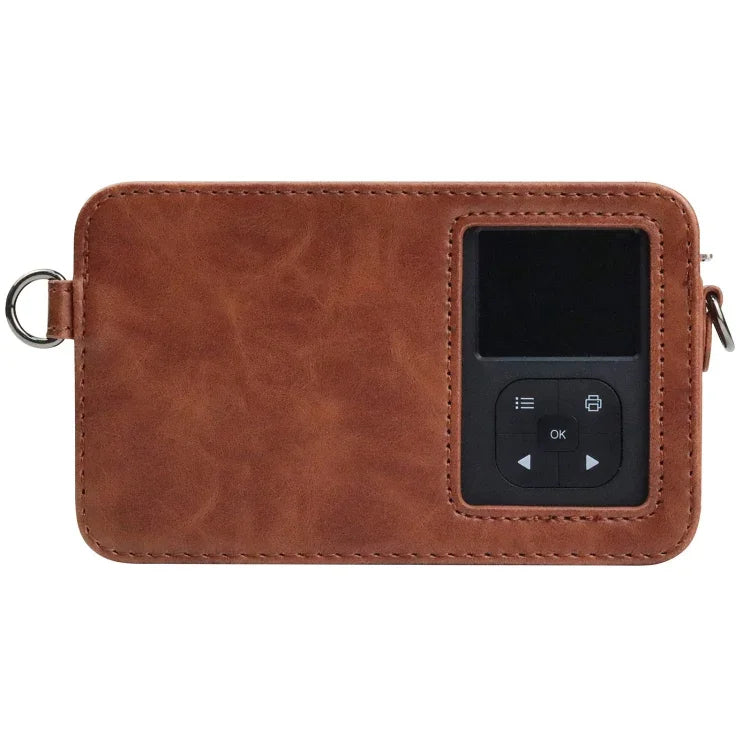 Estojo de Couro PU para Corpo Inteiro com Alça para Câmara Kodak Mini Shot2 Retro / C210R instax, Para Kodak Mini Shot2 Retro / C210R