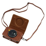 Estojo de Couro PU para Corpo Inteiro com Alça para Câmara Kodak Mini Shot2 Retro / C210R instax, Para Kodak Mini Shot2 Retro / C210R