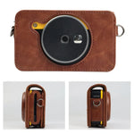 Estojo de Couro PU para Corpo Inteiro com Alça para Câmara Kodak Mini Shot2 Retro / C210R instax, Para Kodak Mini Shot2 Retro / C210R