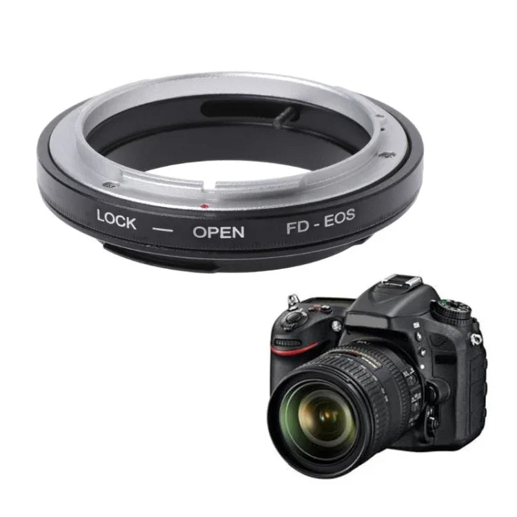 Anel de Passo para Montagem de Objetiva FD-EOS para Objetiva Canon FD a EOS EF, FD-EOS