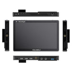 Monitor de Campo para Câmara DSLR FEELWORLD LUT11S 10.1 polegadas Ultra Brilhante 2000nit Ecrã Tátil, Entrada e Saída 3G-SDI 4K HDMI Painel IPS 1920 x 1200, LUT11S